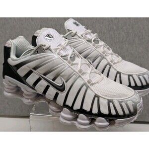 Nike Shox TL White Platinum AV3595-102 Men's Size 10.5 NWOB